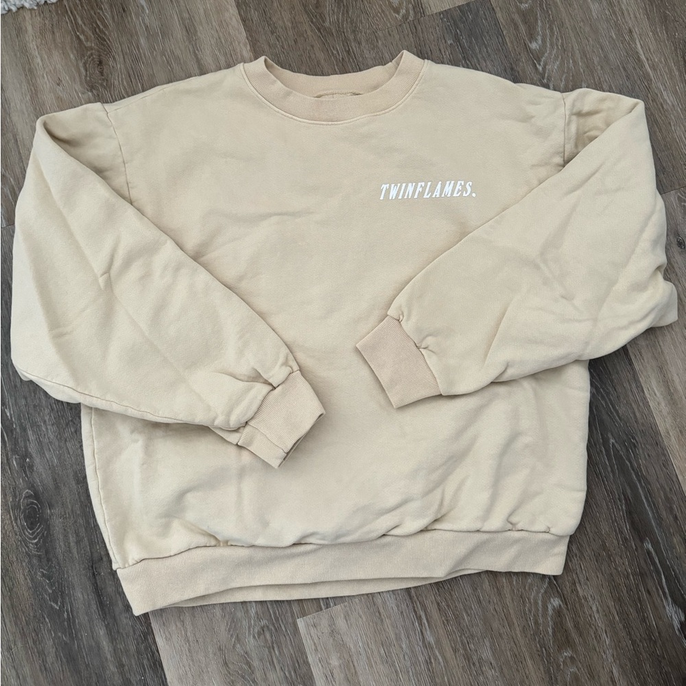 Twinflames heavy cotton crewneck